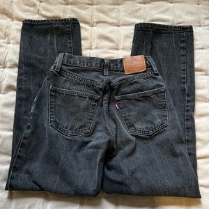 Levi's 90s 501 Black Jeans